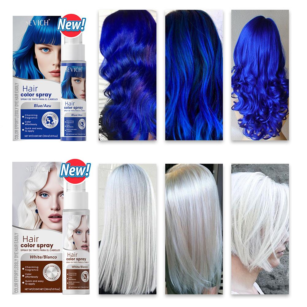 สเปรย์เปลี่ยนสีผม 8 สี สำหรับฮ - Hair Spray Color บทวิจารณ์และราคา